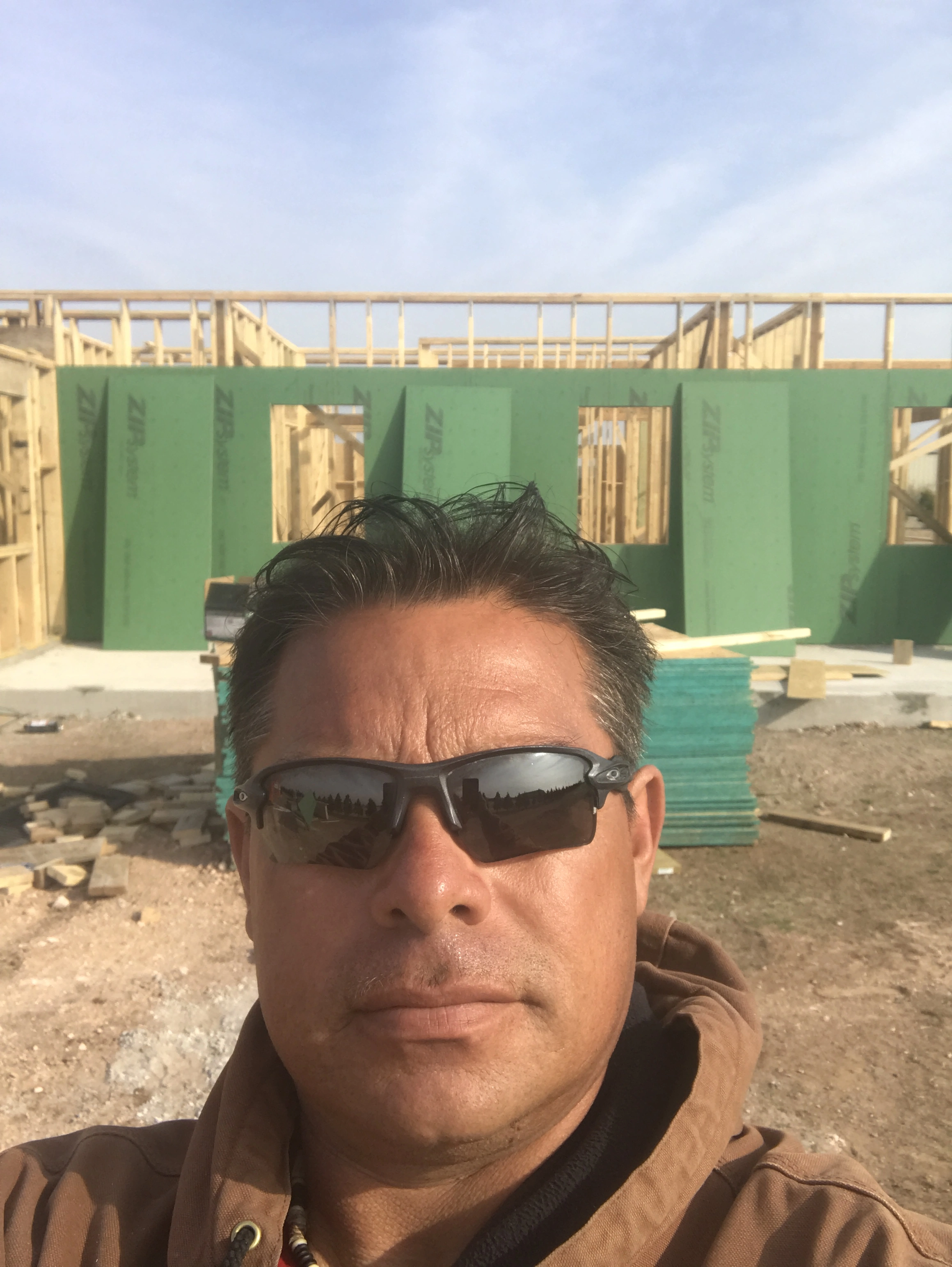Sal on the job site