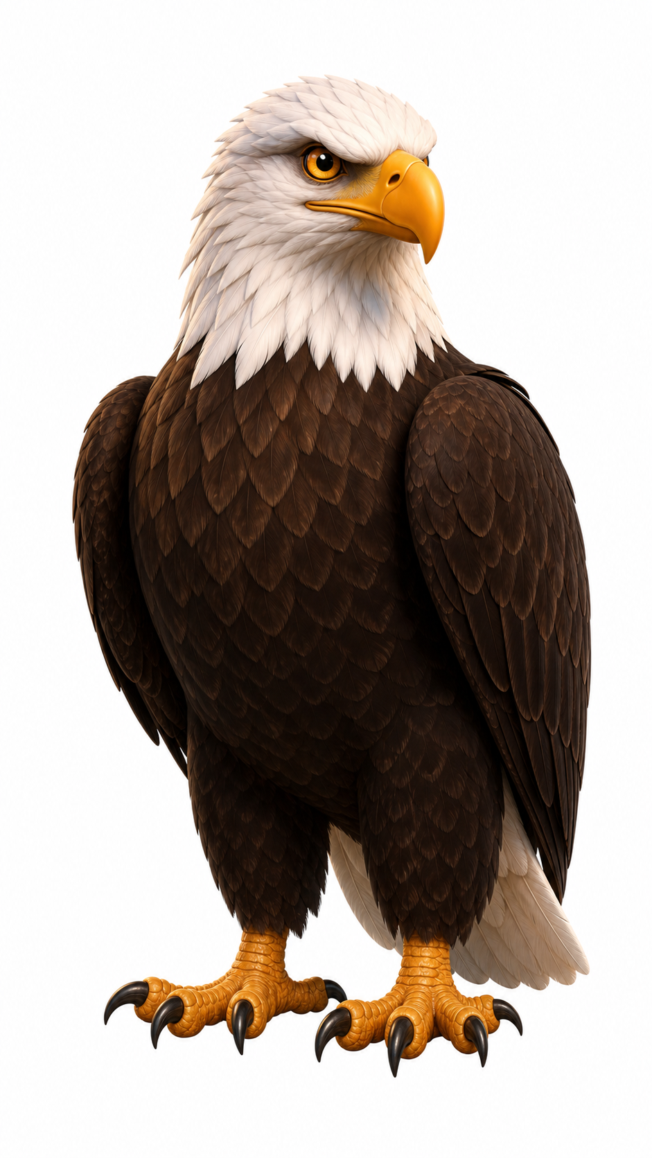 Eagle scout watching over Florida from above