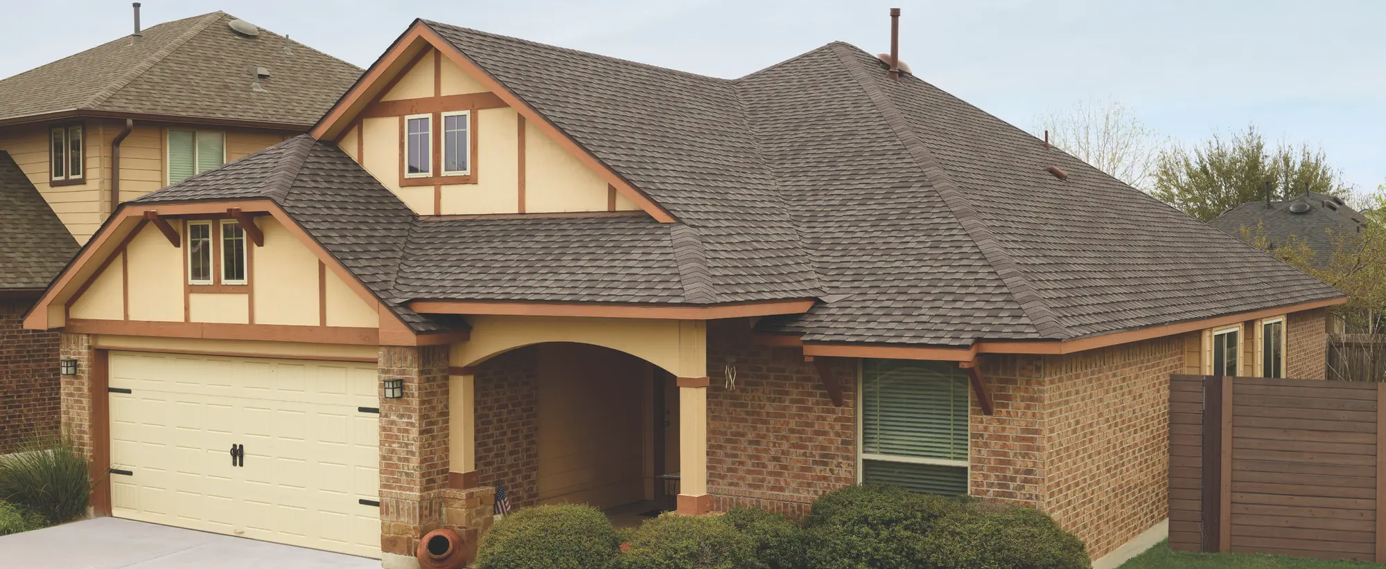 GAF Timberline UHDZ Class 4 shingles in Barkwood on a Central Florida home