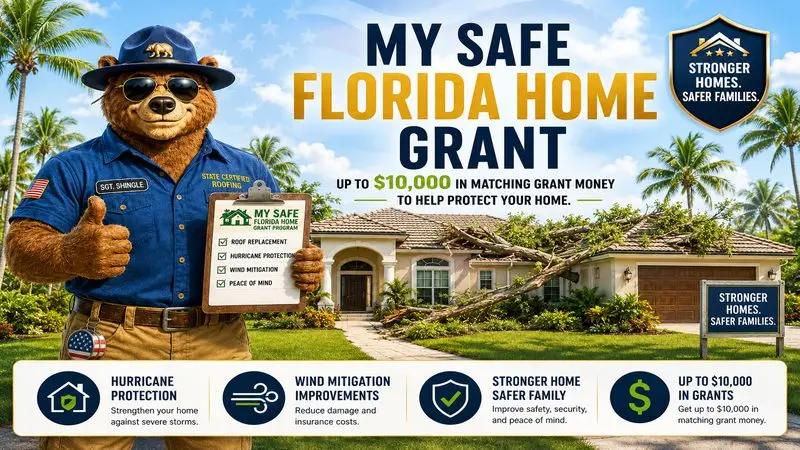 My Safe Florida Home grant wind mitigation The Villages FL