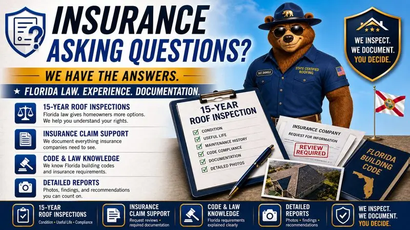 Roof insurance claim help The Villages Florida