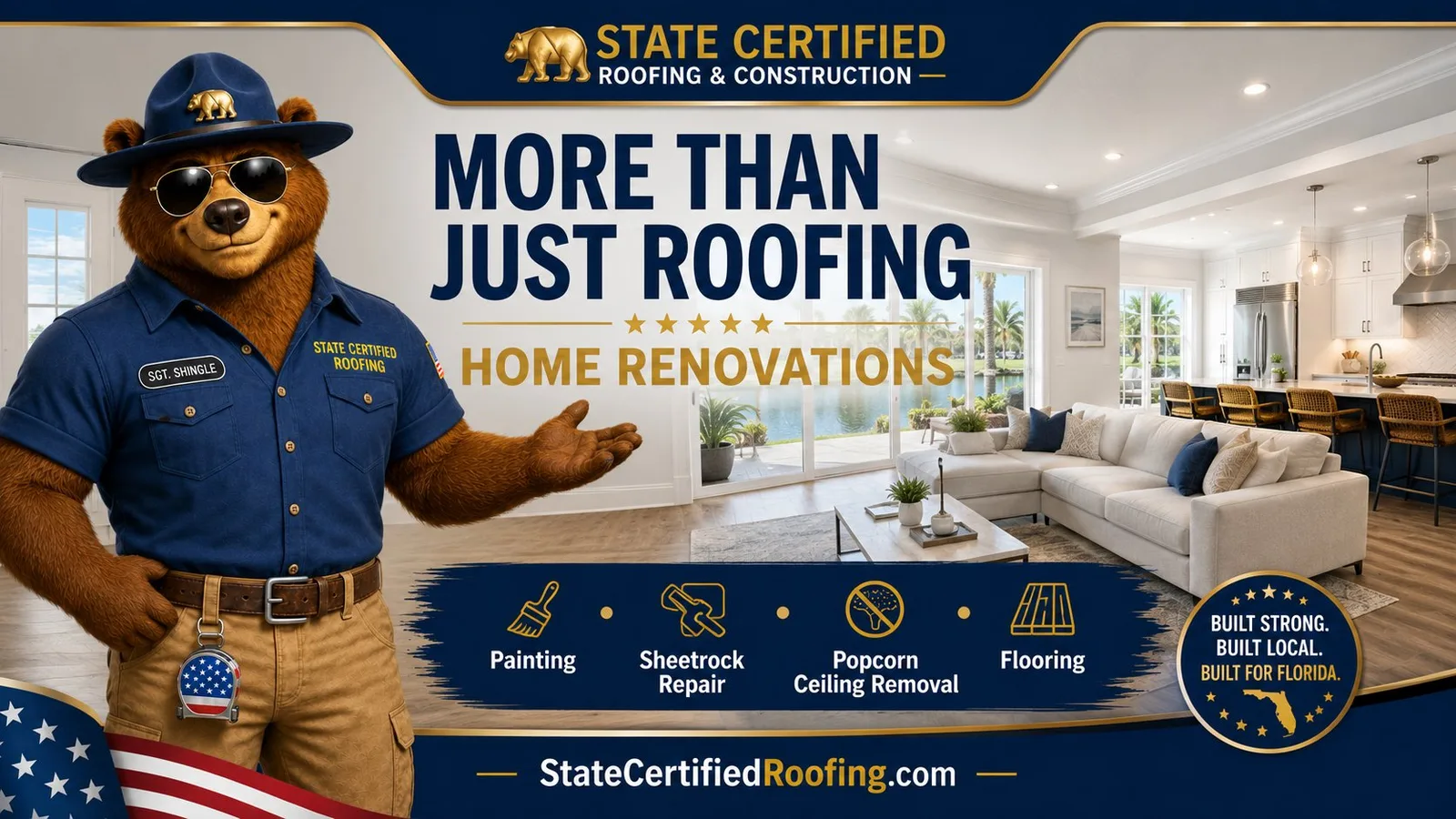 More Than Just Roofing — Home Renovations by State Certified Roofing and Construction