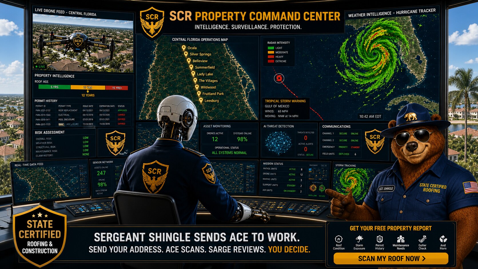 A.C.E. Command Center — State Certified Roofing